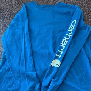 Carhartt Bright Blue Long Sleeve Tee
